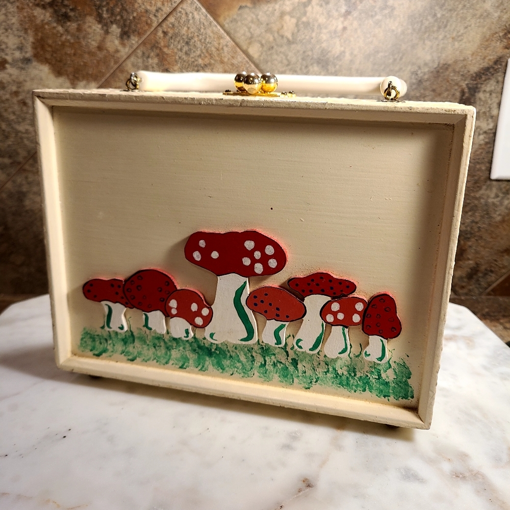 Vintage Mushroom Purse